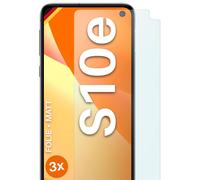 3 x film de protection mat pour Samsung Galaxy S10e protection d'écran film...