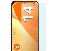 3 x film de protection mat pour Xiaomi 14 protection d'écran film de...