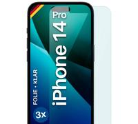 3 x film de protection pour Apple iPhone 14 Pro protection d'écran HD...