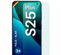 3 x film de protection pour Samsung Galaxy S25 Plus protection d'écran...