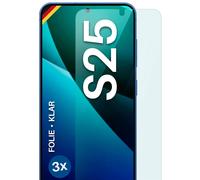 3 x film de protection pour Samsung Galaxy S25 protection d'écran HD...
