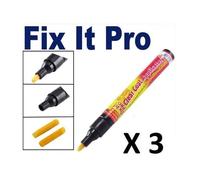 3 X Fix it pro - Stylo efface rayure carrosserie voiture, moto, vélo