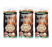 3 X Flamax Laine de Bois Système D'Allumage Par 1 KG Écologique Allume-Feu