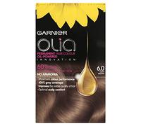 3 X Garnier Olia Permanent Couleur de cheveux 6.0 Marron clair