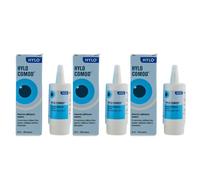 3 x gouttes pour les yeux Hylo Comod 10 ml - LIVRAISON GRATUITE