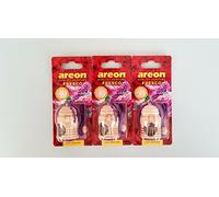 3 X haute qualité de voiture Parfume Airfresher Areon Fresco différents Parfum - lilas