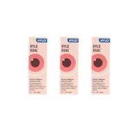3 x Hylo Dual Eye Drops 10 ml - LIVRAISON GRATUITE