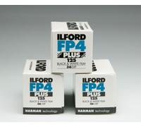 3 X ILFORD FP4 PLUS 125 135-36