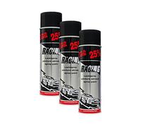 3 x kwasny 288 921 AUTO-K Racing Laque Spray Noir mat 500 ml