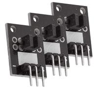 3 x KY-010 Barrière Lumineuse Blocage de la lumière Module Compatible avec Arduino et Raspberry Pi y Compris Un eBook