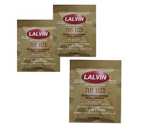 3 X Lalvin 71b-1122 Nouveau Style Vin Levure 5 g Homebrew Vin qui 4.5l-23l