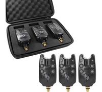 3 X Led Bite Alarms With Sound For Carp Fishing Day And Night