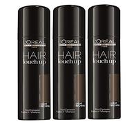 3 x LOREAL Hair Touch Up Spray hellbraun/light browne á 75ml
