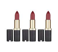 3 x L'Oreal Paris Color Riche Matte Lipstick - 430 Mon Jules