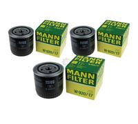 3 X MANN-FILTER Filtre à Huile pour VW Transporter II Boîte III Porsche 914