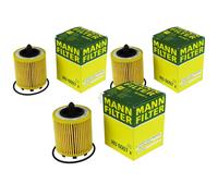3 X MANN-FILTER Filtre pour Chevrolet Malibu V300 2.4 RHS C100 C140 4WD Saab
