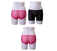 3 x mannequins de vitrine Bas du corps femme pour la présentation de sous-vêtements tels que culottes, slips, shorts et autres vêtements similaires | Torse femme en plastique blanc | Bas du corps mann