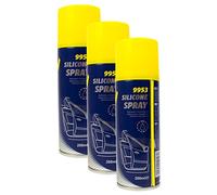 3 x MANNOL 9953 silicone spray Spray Plastique Soin 200 ml