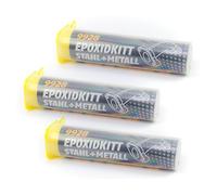 3 x métal froid pâte à modeler métallique MANNOL epoxidkit