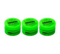 3 x Morfose OSSION Hair Styling Wax 100 ml - Cire à cheveux forte avec finiti...
