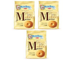 3 x Mulino Bianco Biscuits Macine 350 g Italie biscuits cookies brioche