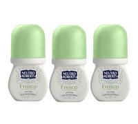 3 x Neutro Roberts déodorant roll on fresque thé vert et citron vert 50 ml - ...