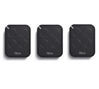 3 x Nice FLO4RE était Flor 4-canale Télécommande radio 433.92 Mhz émetteur. Compatible avec FLOR-S, Inti, One, était One