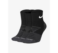 3 X Nike Everyday Max Matelassé Course Gym Chaussettes Ras / Cheville / Non Show