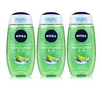 '3 x Nivea Gel Douche pour femme "Citronnelle & Oil - 250 ml