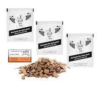 3 x Nutriment pour Levure de Vin 10g/25L + Copeaux de Chêne Français 20g - Nutriment pour Vin, Nutriment pour Levure de Vinification, Spirit Ferm