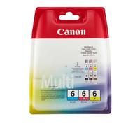 Pack de 3 cartouches d'encre Canon BCI-6 Couleur G