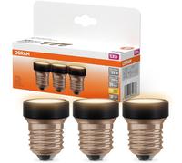 3 X Osram LED Étoiles Plat 3,5W = 28W E27 Mat 300lm Chaude 2700K + Aufsatzringe