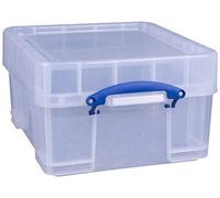 3 x Really Useful Box 18 litres XL - 480 x 390 x 230 mm - Transparent