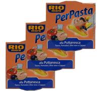 3 x Rio mare Per Pâtes 'alla Puttanesca', 160 g