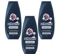 3 X Schauma Argent Brillant Shampooing Anti-gelb-stich 250ml
