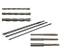 3 x SDS Plus 40 cm de long Maçonnerie Foret Foret à béton Mèche pour marteau perforateur Ø 10-14-20 mm