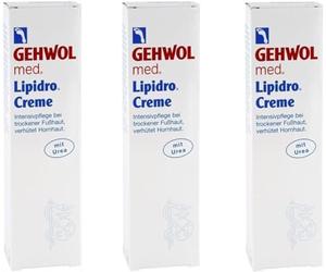 3 x Soin Gehwol Crème lipidro 3 x 125 ml pieds Crème pour les pieds à l'urée