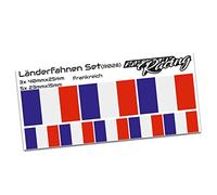 3 x Stickers Drapeau France RC Car Voiture Moto Vélo