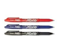 3 x Stylos Pilot FriXion Ball Roller effaçable Pointe 0,7 mm BL-FR7 (1 x noir 1 x Bleu 1 x rouge)