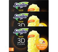 3 X Swiffer Duster Aimant à Poussière 3D Propre 5er-Pack