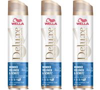 3 X Wella Spray pour Cheveux de Luxe Miracle Volume & Schutz Ultra Fort Support