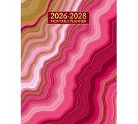 3-Year Planner 2026-2028: Plan work, personal goals, and family schedules with clean layouts
