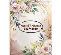 3 Years 2027-2029 Monthly Planner: 36 Months, January 2027 To December 2029, 3-Year Calendar,8.5x11 Inches,Cover: Elegant and modern
