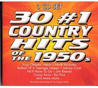 30#1 Country Hits of The 1950s