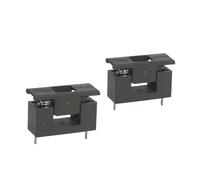 【30-10 pièces】Fixateur de fusible 5 x 20 mm 6 A 250 V, gris, avec couvercle gris, blocs de fusibles, montage sur panneau PCB, boîtes à fusibles 5 x 20 mm(20PCS,15A)