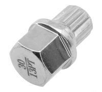 30/13PT e démontage d'écrou de roue creuse 20 x 28 mm pour véhicules BMW, compatibilité avec vis antivol, construction en acier inoxydable, utilisation de réparation automobile