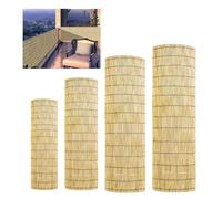30-180cm De Haut Clôture De Roseau Naturel Tissé à La Main Rouleaux De Clôture Occultant écran De Protection De La Vie Privée Du Balcon Respectueux De L'environnement Pour Jardin Patio Extérieur(Natur