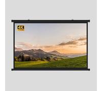 30"/40"/50"/60" Toile Videoprojecteur Manuel, 4K HD 16:9 Écran De Projection Portable, Grand Angle De Vision, Écrans De Cinéma Pour Home Cinéma, Bureau, École, Présentation(40")