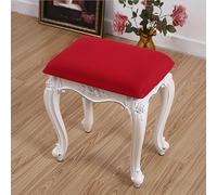 30-40cm Tabouret pouf Tabouret Pouf Chaise Chaise En Fer Cadre Repose-Pied Rembourré Pouf Chaise Anti-Poussière S'habiller Tabouret De Maquillage Avec Housse En Lin Amovible Siège for Etude |Vivant