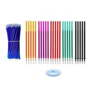 30/45pieces Rempillues De Stylo Effacées Ensemble Avec Gel Coloré Eraser 0 5 Mm Fine Astuce Pour Les Fournitures De Bureau Scolaire